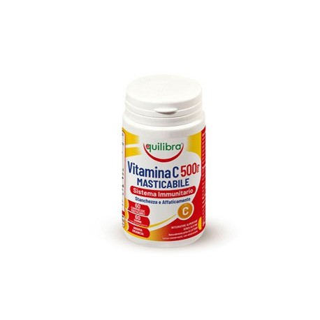Integratore Vitamina C500mg Masticabile Sistema Immunitario 60x1,4gr Equilibra