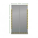 Divisorio roll up trasparente 120x200cm Jalema