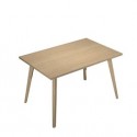 Scrivania 120x80xH74,4cm Rovere/Rovere Woody
