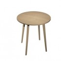 Tavolo alto tondo Ø100xH105cm Rovere/Rovere Woody