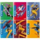 Maxiquaderno A4 36fg+2 100gr 1 rigo c/margine SPORTY Be More Special 2022 BM
