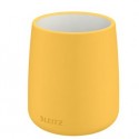 Porta penne in ceramica Giallo Cosy Leitz