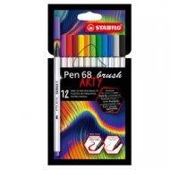 Astuccio 18 pennarelli PEN 68 Brush ARTY Line 568/18 Stabilo