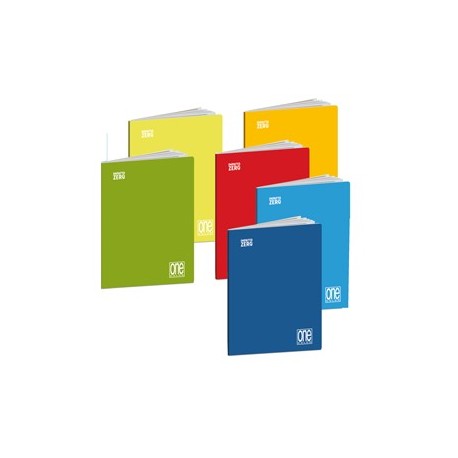 Box 12 maxiquaderni OneColor Impatto Zero 20+1ff 1R+6 scat.foglietti Blasetti