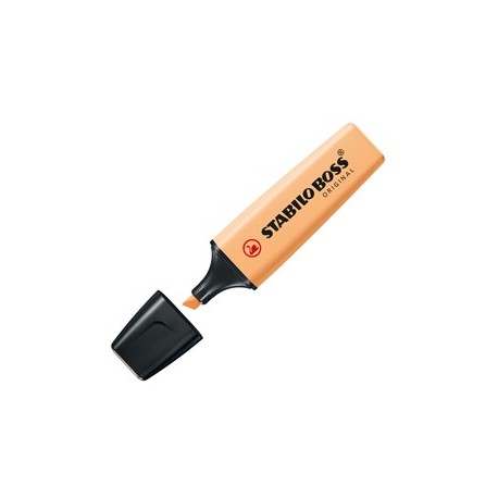 Evidenziatore Stabilo Boss pastel arancione papaya 70/125