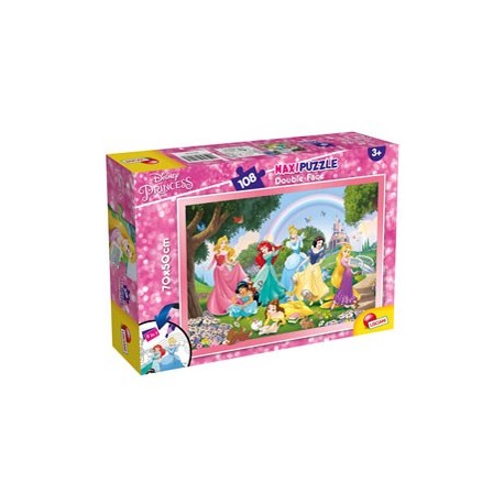 Puzzle Maxi 108pz "Princess Rainbow World" Lisciani