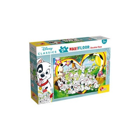Puzzle Maxi 24pz "Disney Carica 101" Lisciani