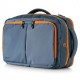 Borsa zainabile bi-bag Blackout dim. 44x28x18cm blu-arancio 9235BO3123 INTEMPO