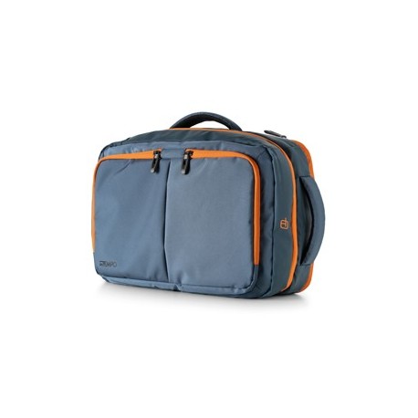 Borsa zainabile bi-bag Blackout dim. 44x28x18cm blu-arancio 9235BO3123 INTEMPO