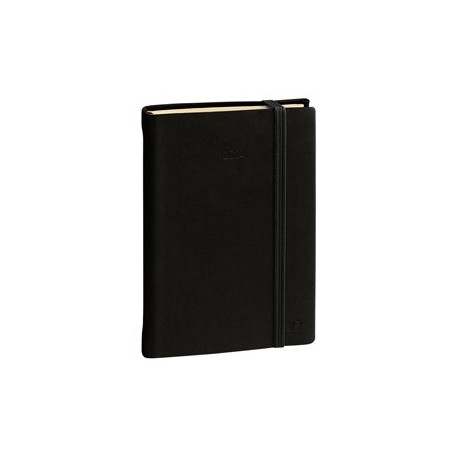 Agenda settimanale Ministro Prestige 16x24cm Silk nero 2024 Quo Vadis