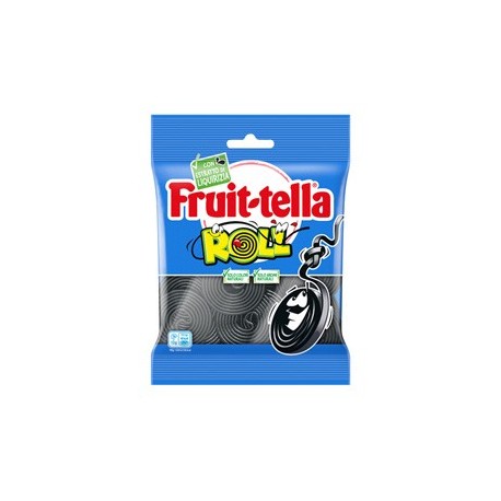 Caramelle gommose Fruit-tella Liquirizie Roll f.to pocket 90gr