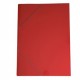 Cartella con elastico 70x100cm Rosso in cartoncino plast. 71LD