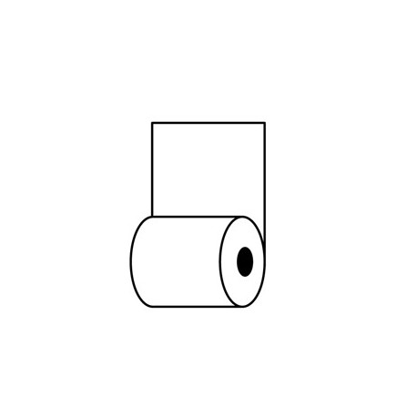 Rotolo carta termica BPA free 55gr neutra 59,5mmx120mt Ø95mm distr.self service
