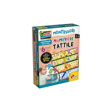 Numeriere tattile Montessori Plus Lisciani