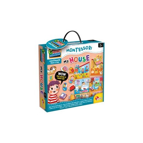 La mia casa gigante Montessori Lisciani