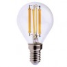 LAMPADA LED Minisfera 6W E14 3000K luce bianca calda