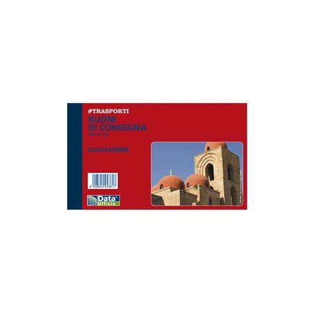 Blocco buoni consegna 100x167mm 100fg DU161420000