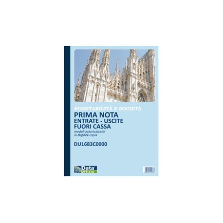 Blocco entrate/uscite extra cassa 50x2 copie autoricalcante DU1683C0000