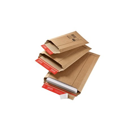 Busta a sacco in cartone 290x400x50mm con chiusura autoadesiva