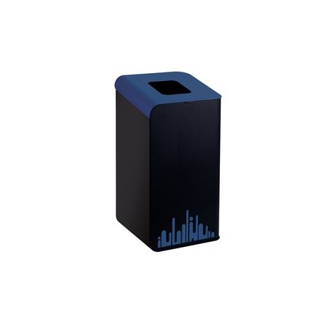 Gettacarte Rubik Evo Blu 80Lt per raccolta differenziata