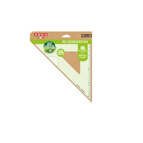 Squadra 45° 30cm Re-generation Arda