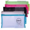 Astuccio zip in nylon 23x13cm colori assortiti Apli