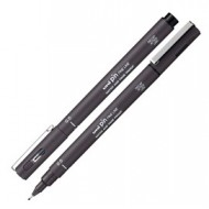 Pin fineliner grigio scuro punta 0.5mm Uni Mitsubishi