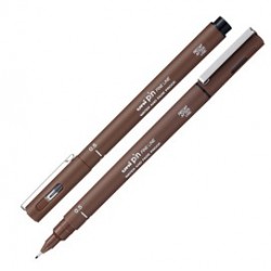 Pin fineliner seppia punta 0.5mm Uni Mitsubishi