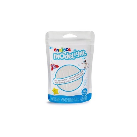 Busta 50 gr Model Light bianco Carioca