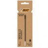 Blister 3 refill Cristal® Re'New 1mm nero BIC®