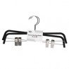 Set 2 grucce antiscivolo gonna/pantalone nero 37x0,6cm
