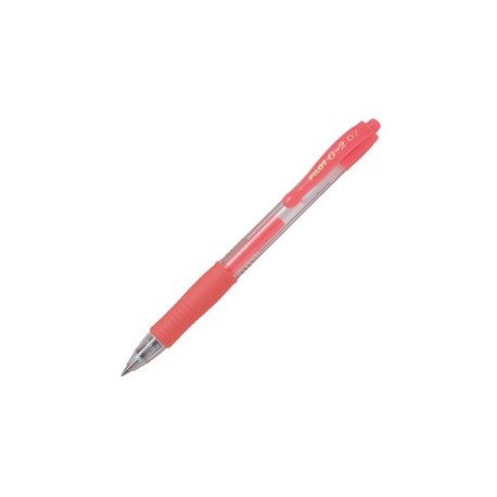 Roller gel scatto G-2 0,7mm neon red Pilot