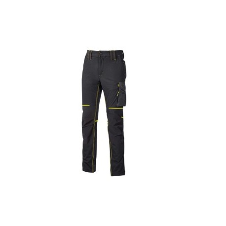 Pantaloni da lavoro invernali World taglia M nero U-Power