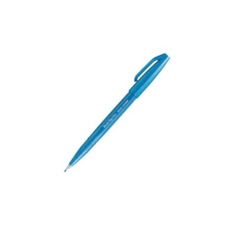 Sign Pen Brush azzurro Pentel