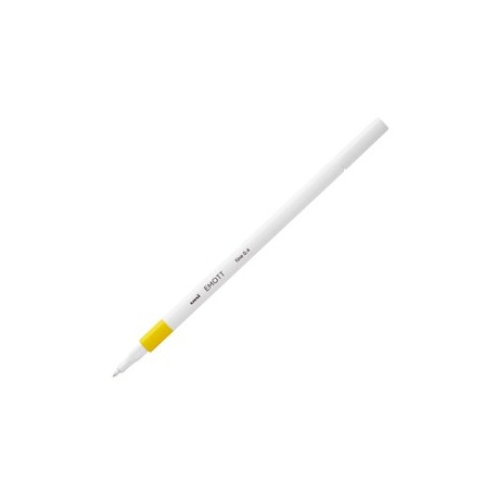 Fineliner EMOTT tratto 0.4mm giallo Uni Mitsubishi