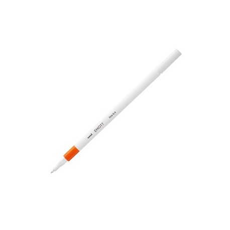 Fineliner EMOTT tratto 0.4mm arancione Uni Mitsubishi