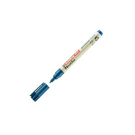 Marcatore permanente 25 Ecoline punta tonda 1.0mm blu Edding