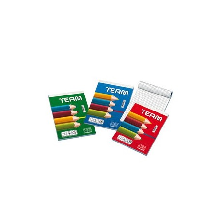 BLOCCO NOTE 150X210MM 5MM 50GR 50FG TEAM BLASETTI