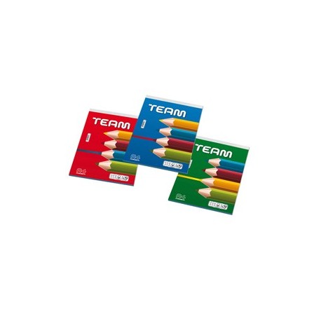 BLOCCO NOTE 21x29,7CM A4 5MM 50GR 50FG TEAM BLASETTI