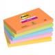 Cf. 5pz blocco 90fg. Post-it® Super Sticky 76x127mm 655-5SS- BOOS Boost