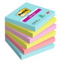 Cf. 6pz 90foglietti Post-it® Super Sticky 76x76mm 654-6SS-COS Cosmic