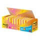 VALUE PACK 21+3 BLOCCO 100fg Post-it® colori assortiti 76x76mm 72GR 654-NP24