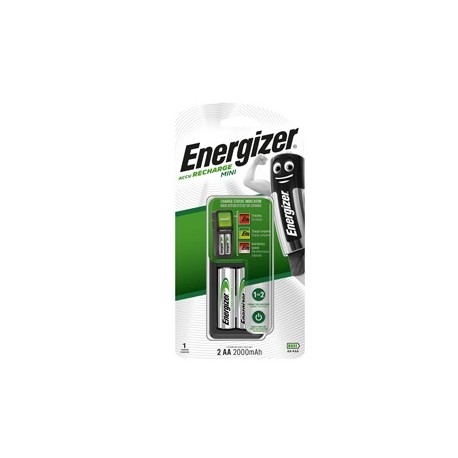 Caricabatteria Mini 2AA- Energizer Power Plus