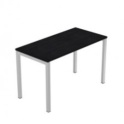 Scrivania Easy Plus smartw. 120x60x72,5cm nero venato frassino