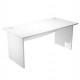 Scrivania operativa fianchi melaminico 140x80cm H73cm bianco AgorA' Basic