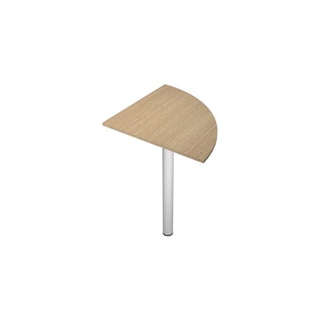 ANGOLARE 90° rovere + GAMBA SUPPORTO x SCRIVANIE AgorA' Basic