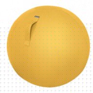 Palla da seduta Ergo Cosy Gialla - Leitz