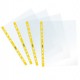 25 Buste forate c/ banda gialla Sprint 22X30cm Favorit