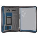 Portablocco con zip Bluegate dim. 29x36x4cm grigio INTEMPO