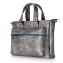 Borsa Unisex Bluegate dim. 39x29x13cm grigio INTEMPO
